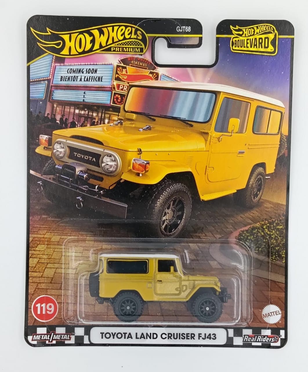 Hot Wheels Premium TOYOTA LAND CRUISER FJ43 BOULEVARD #119 1:64 Scale - Image 1