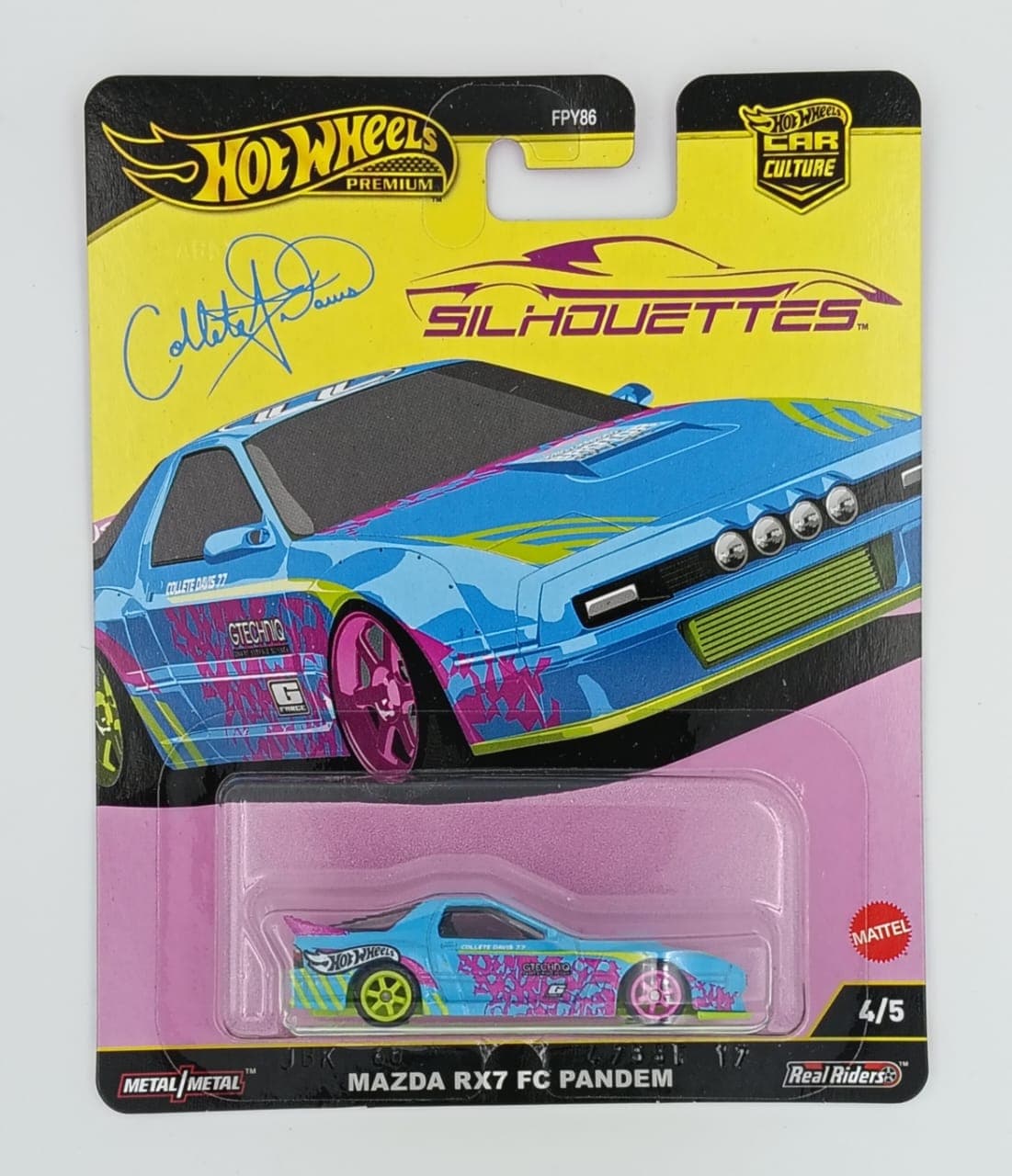 Hot Wheels Premium MAZDA RX7 FC PANDEM SILHOUETTES 1:64 Scale - Image 1