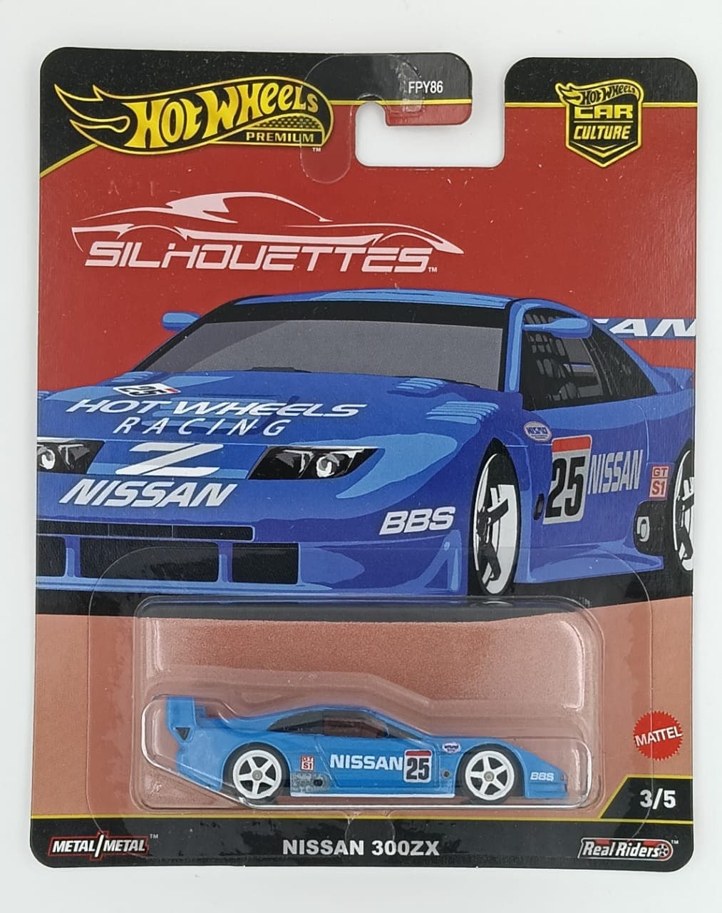 Hot Wheels Premium NISSAN 300ZX SILHOUETTES 1:64 Scale - Image 1