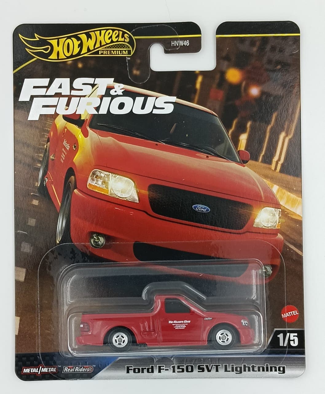 Hot Wheels Premium Ford F-150 SVT Lightning FAST & FURIOUS 1:64 Scale - Image 1