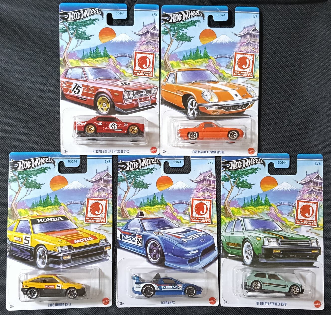 Hot Wheels Premium 1:64 HW J-IMPORTS SET - Image 1
