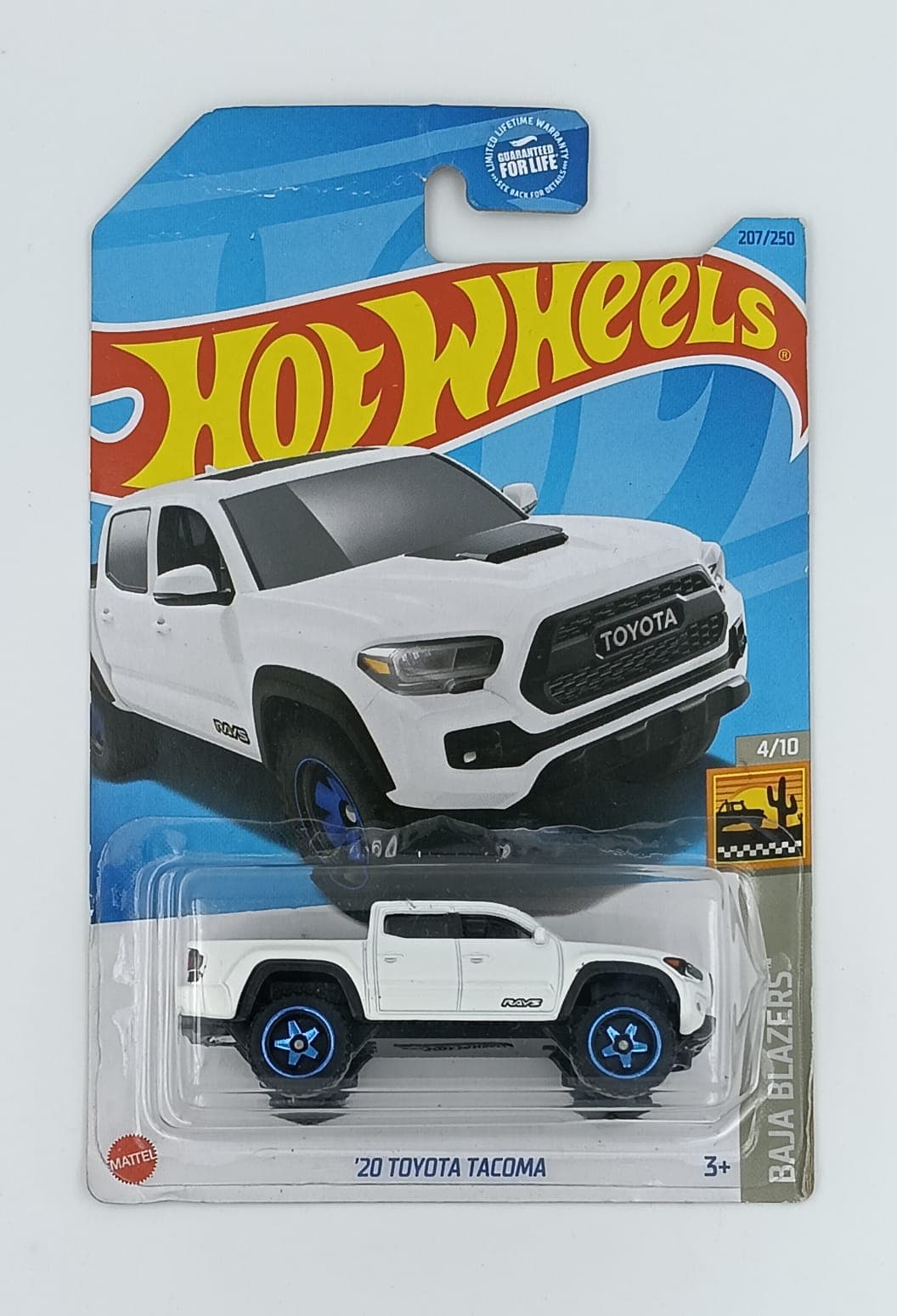 HOT WHEELS MAIN LINE IMPORTED CARD '20 TOYOTA TACOMA - Image 1