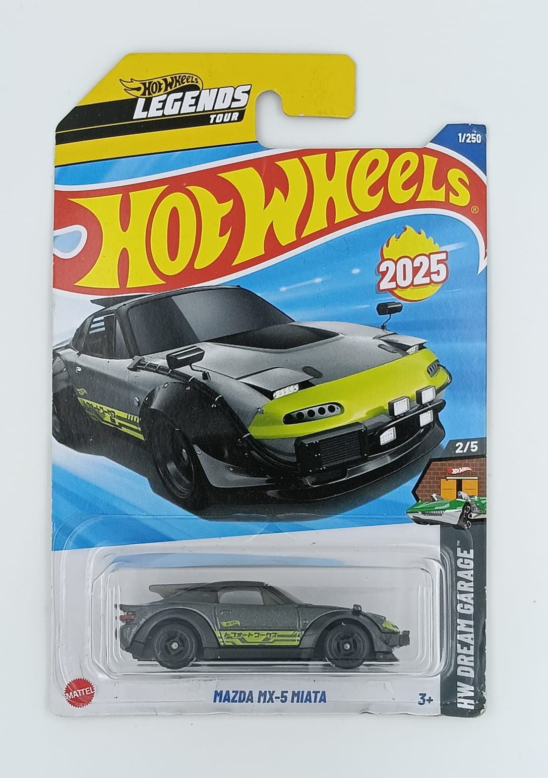HOT WHEELS MAIN LINE IMPORTED CARD MAZDA MX-5 MIATA - Image 1