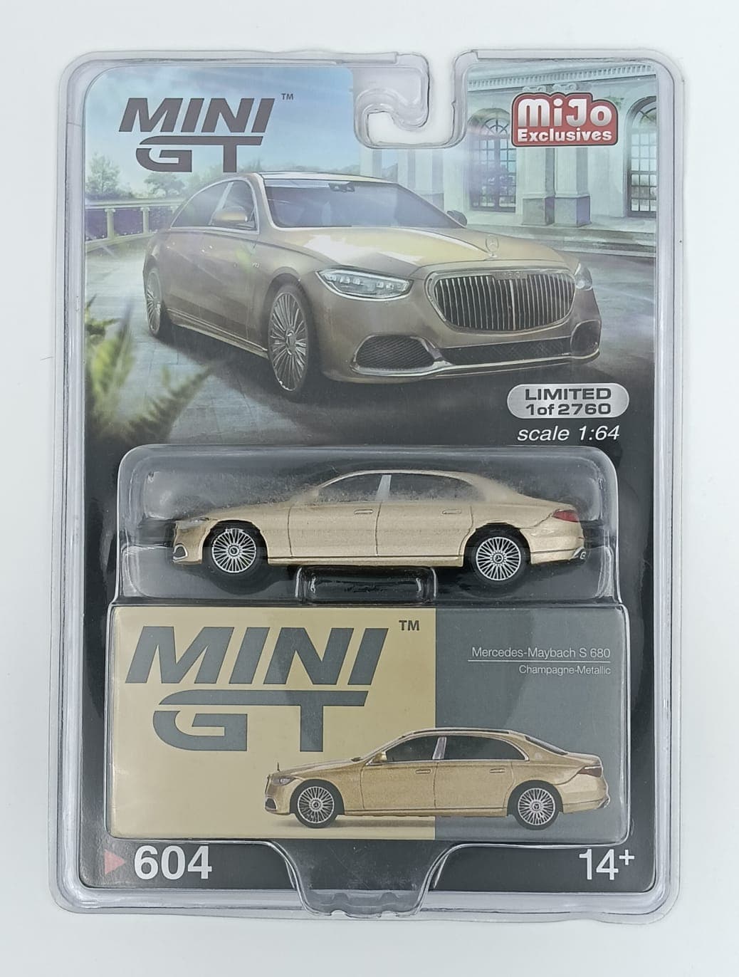 MINI GT BLISTER Mercedes-Maybach S 680 #604 - Image 1