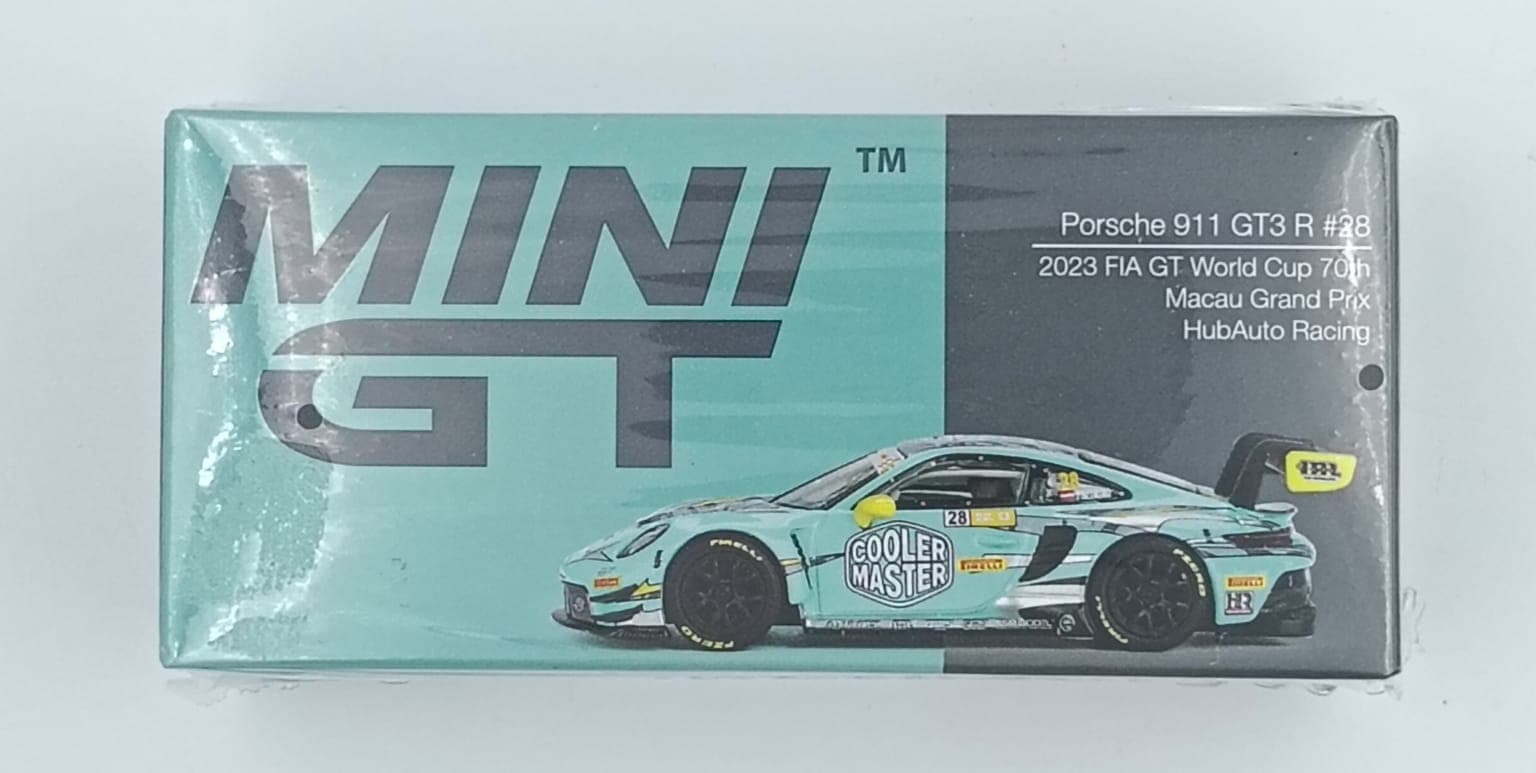 MINI GT BOX Porsche 911 GT3 R #28 - Image 1