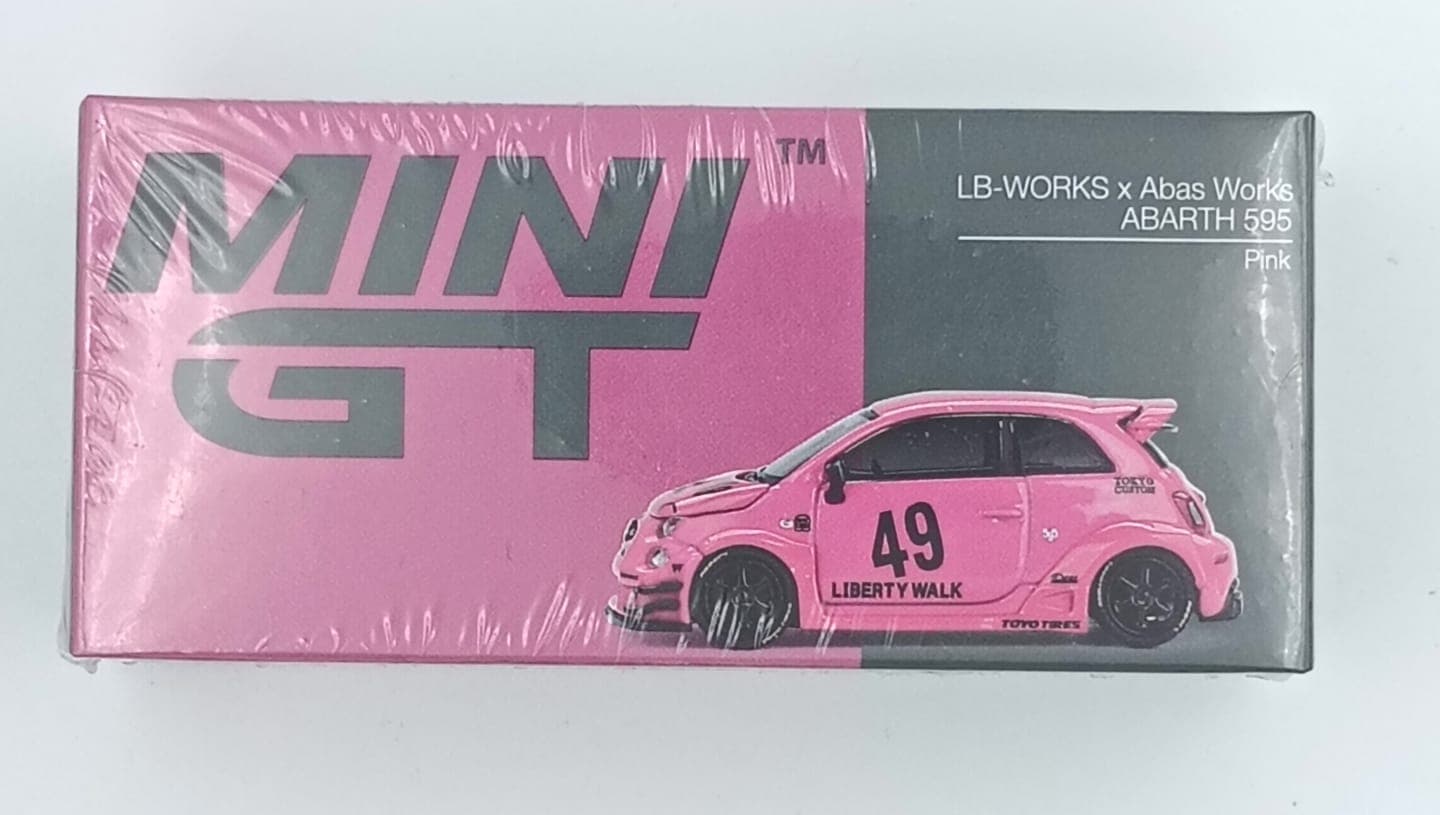 MINI GT BOX LB-WORKS Abas Works ABARTH 595 - Image 1