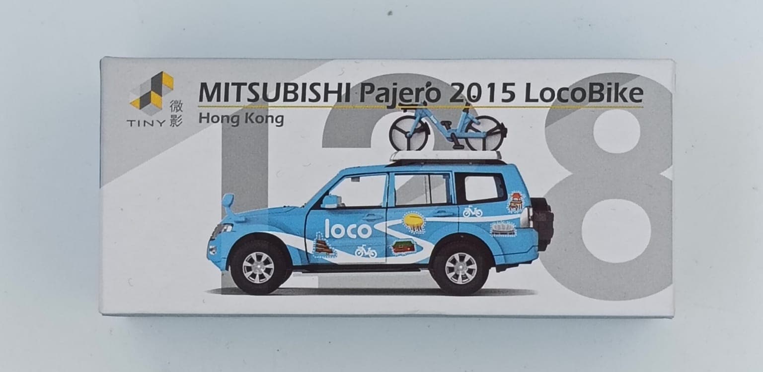 TINY MITSUBISHI PAJERO 2015 LocoBike - Image 1