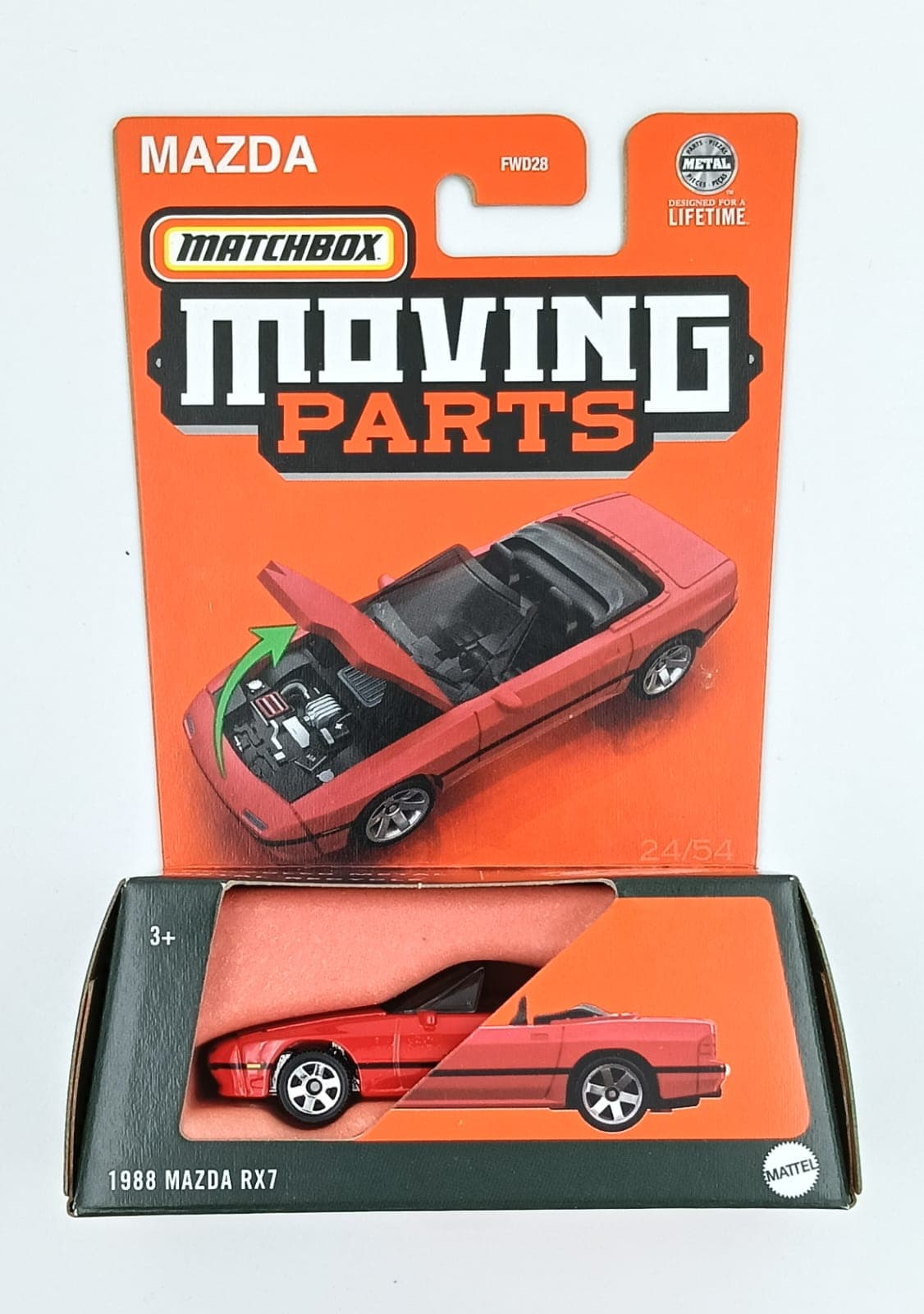 MATCHBOX 1988 MAZDA RX7 MOVING PARTS - Image 1