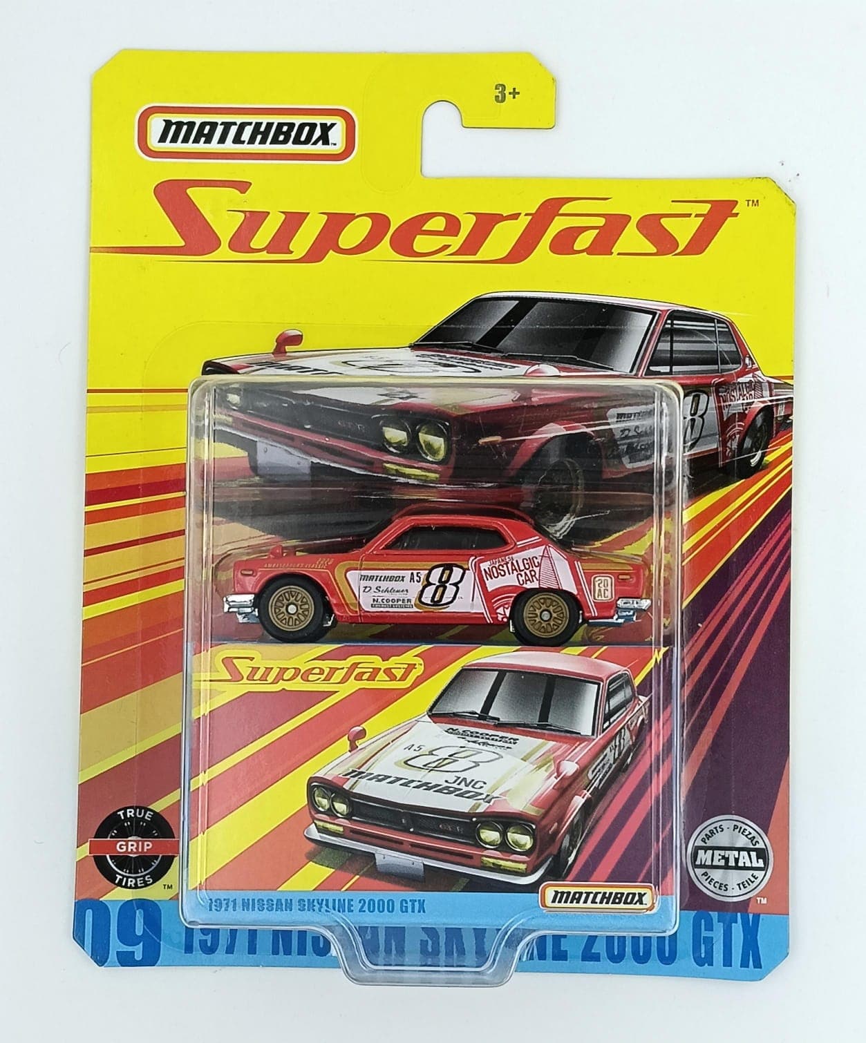 MATCHBOX 1971 NISSAN SKYLINE 2000 GTX SUPERFAST - Image 1