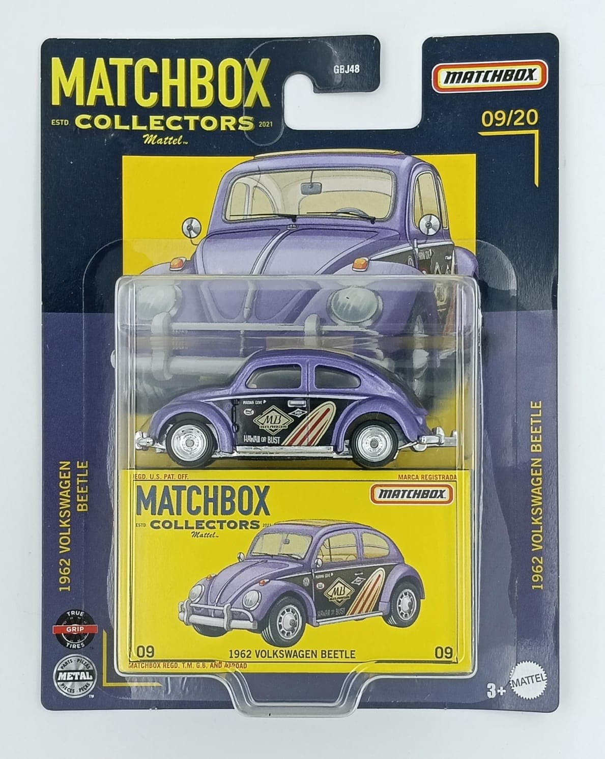 MATCHBOX 1962 VOLKSWAGEN BEETLE COLLECTORS - Image 1