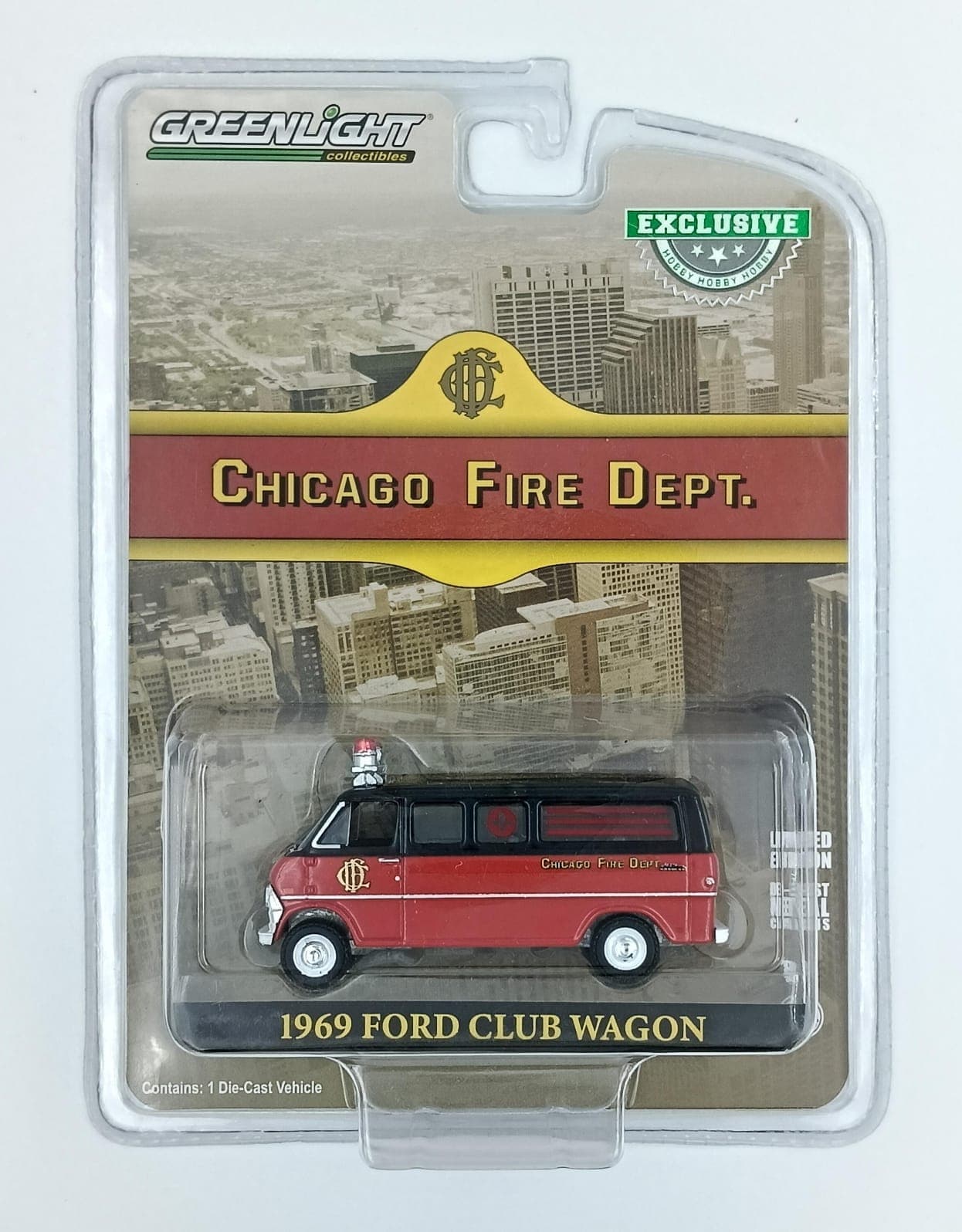 GREENLIGHT 1969 FORD CLUB WAGON - Image 1