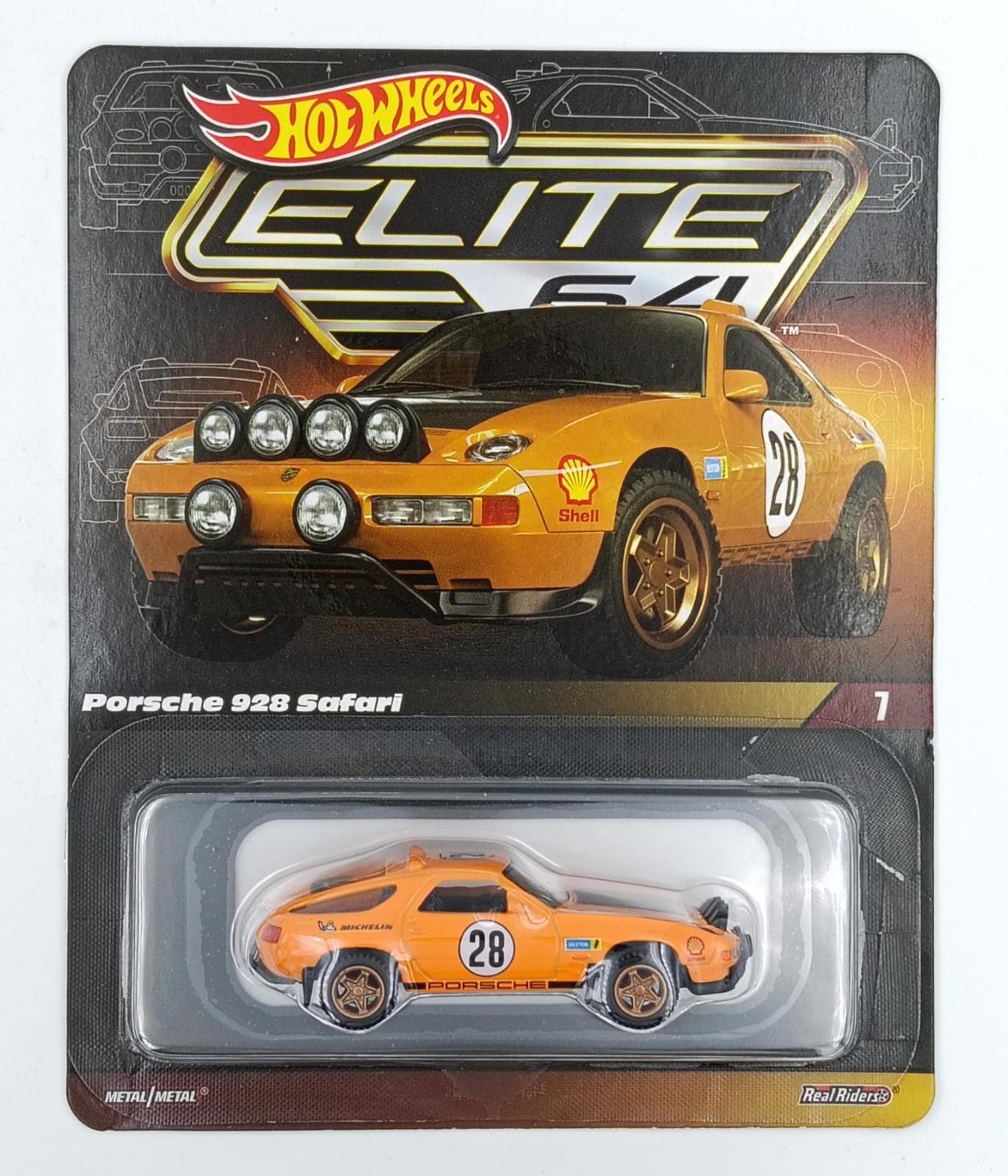 HOT WHEELS ELITE 64 Porsche 928 Safari #7 - Image 1