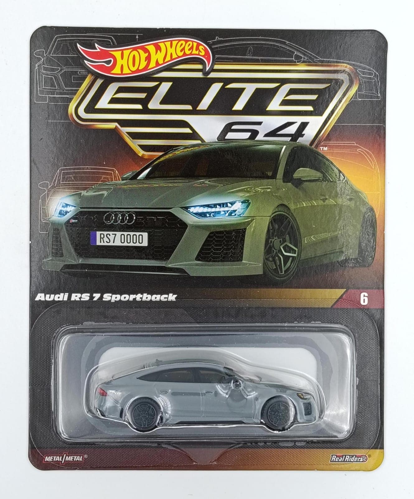 HOT WHEELS ELITE 64 Audi RS 7 Sportback #6 - Image 1