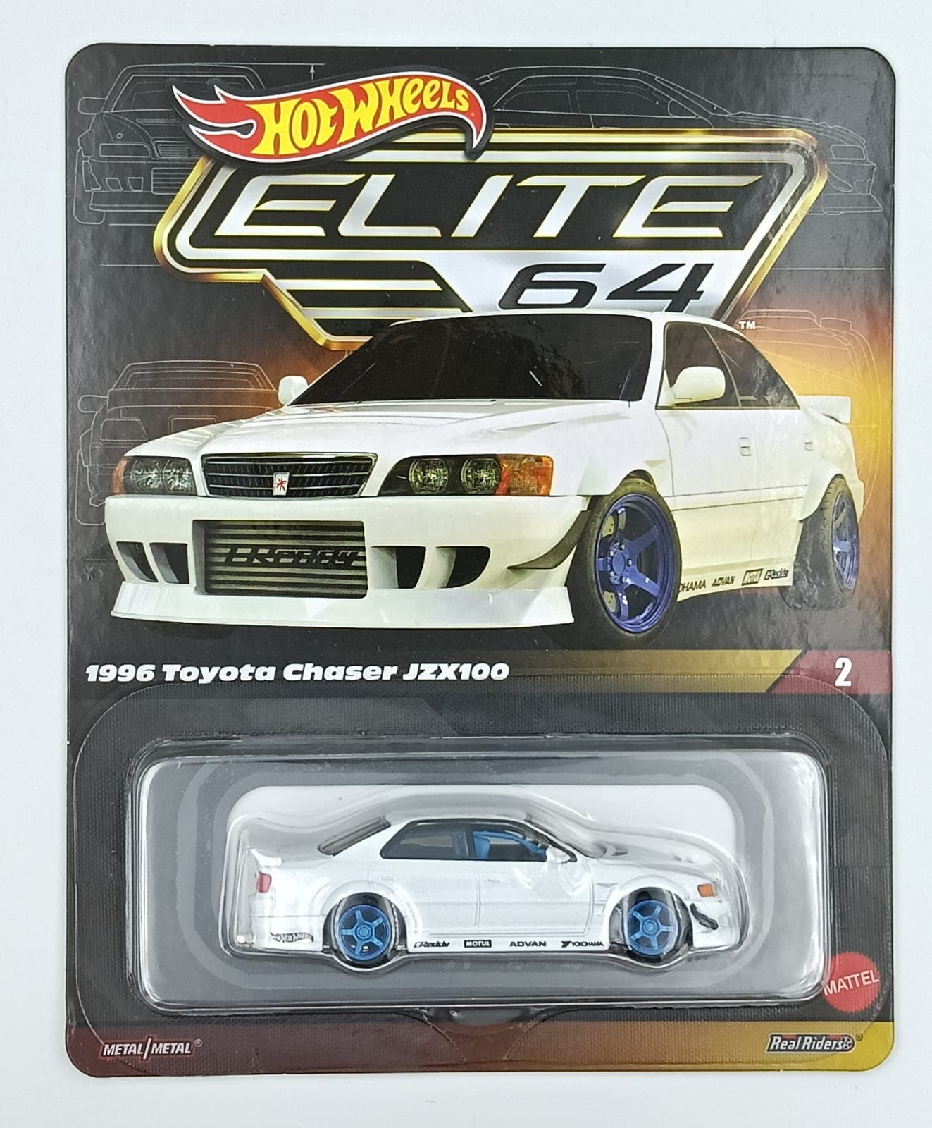 HOT WHEELS ELITE 64 1996 Toyota Chaser JZX100 #2 - Image 1