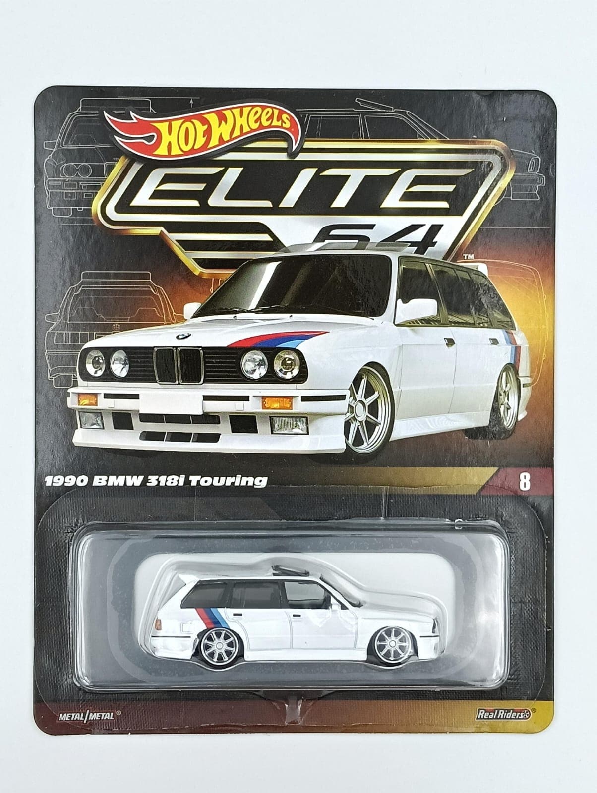 HOT WHEELS ELITE 64 1990 BMW 318I Touring #8 - Image 1