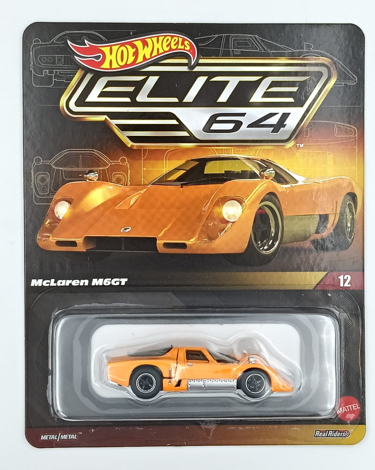 HOT WHEELS ELITE 64 McLaren M6GT #12 - Image 1