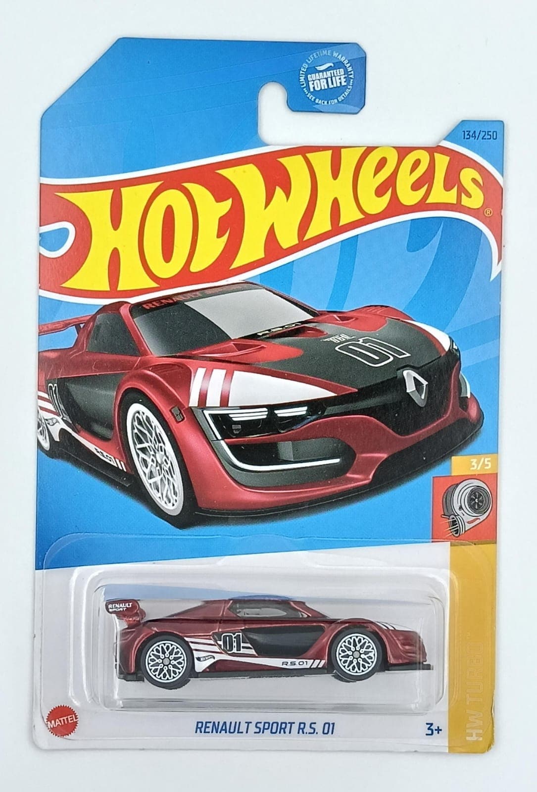 HOT WHEELS RENAULT SPORT R.S. 01 SUPER TREASURE HUNT - Image 1