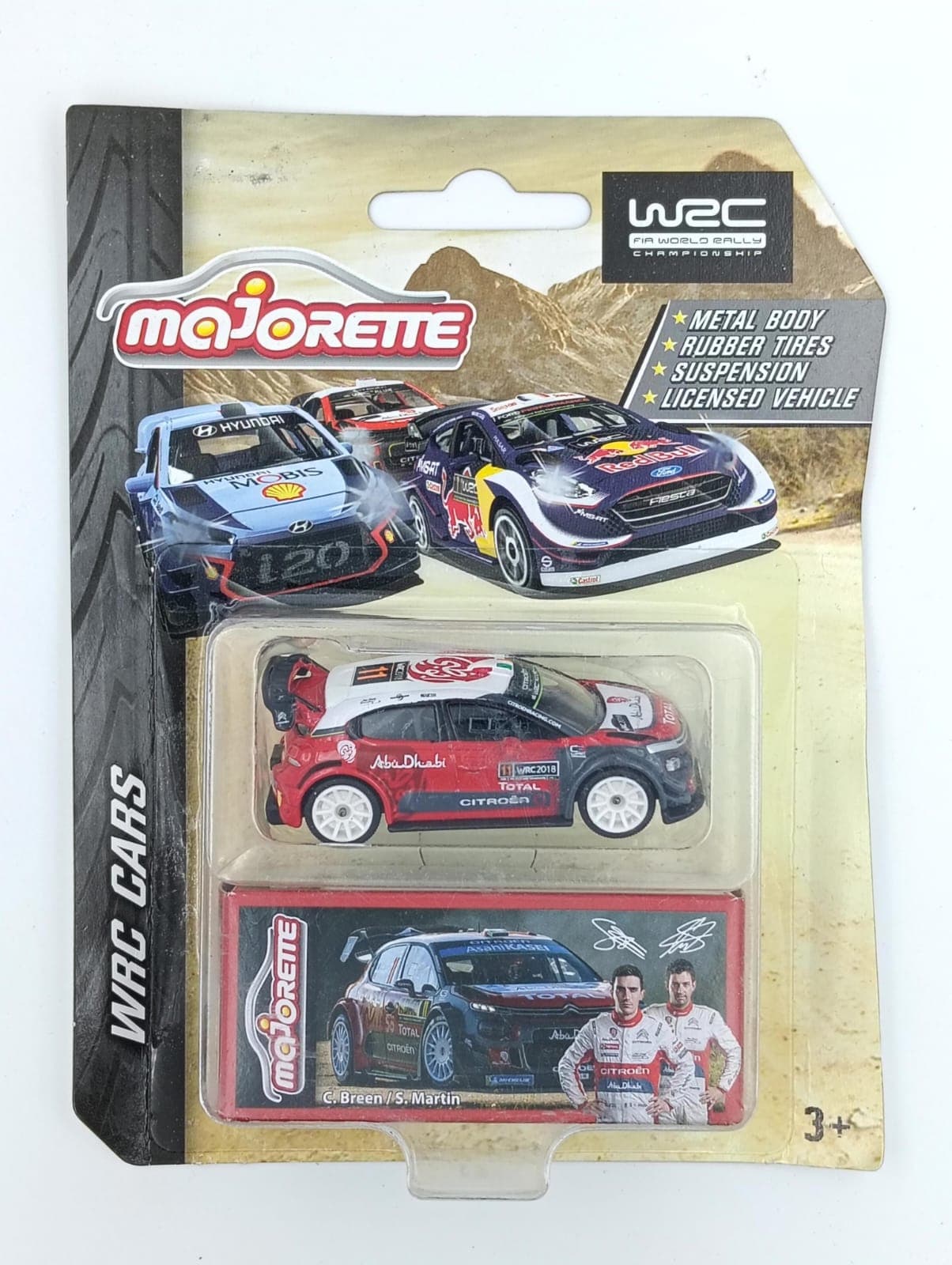 MAJORETTE C.BREEN / S.MARTIN WRX CARS - Image 1