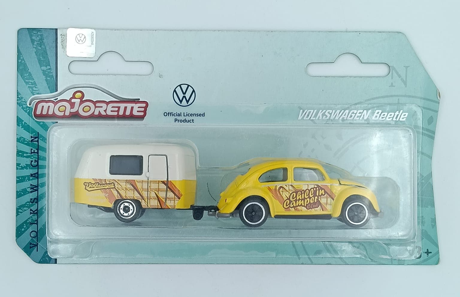 MAJORETTE VOLKSWAGEN BEETLE TRAILER - Image 1