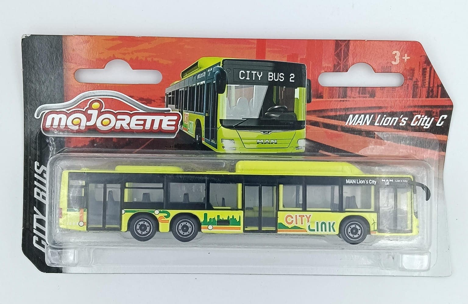 MAJORETTE MAN LION CITY C City bus - Image 1