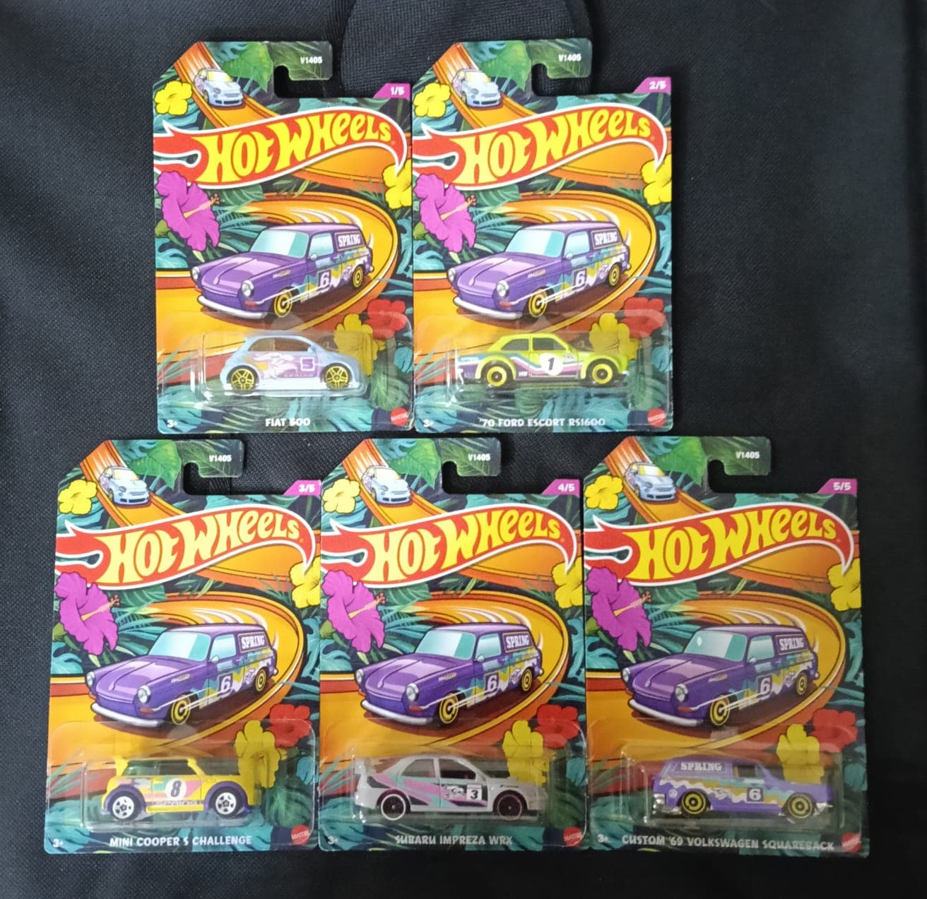 HOT WHEELS PREMIUM 1:64 SPRING SERIES SET - Image 1