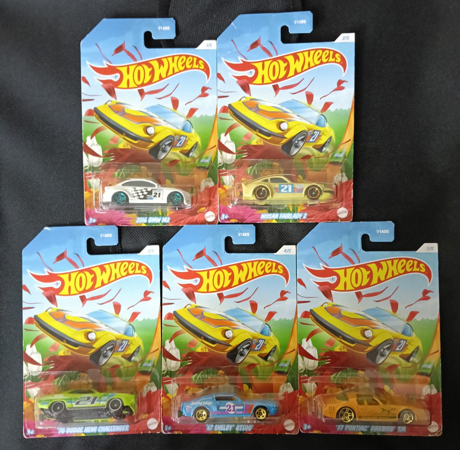 HOT WHEELS PREMIUM 1:64 SPRING 2021 SERIES SET - Image 1